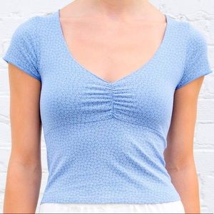 Brandy Melville Gina Floral Top
